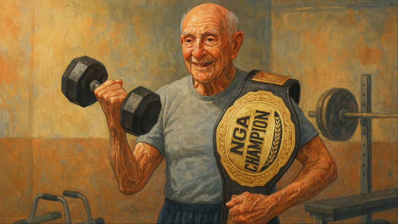 100-year-old bodybuilder’s reveals no.1 secret to living a long, healthy life: 'Don't listen to...'