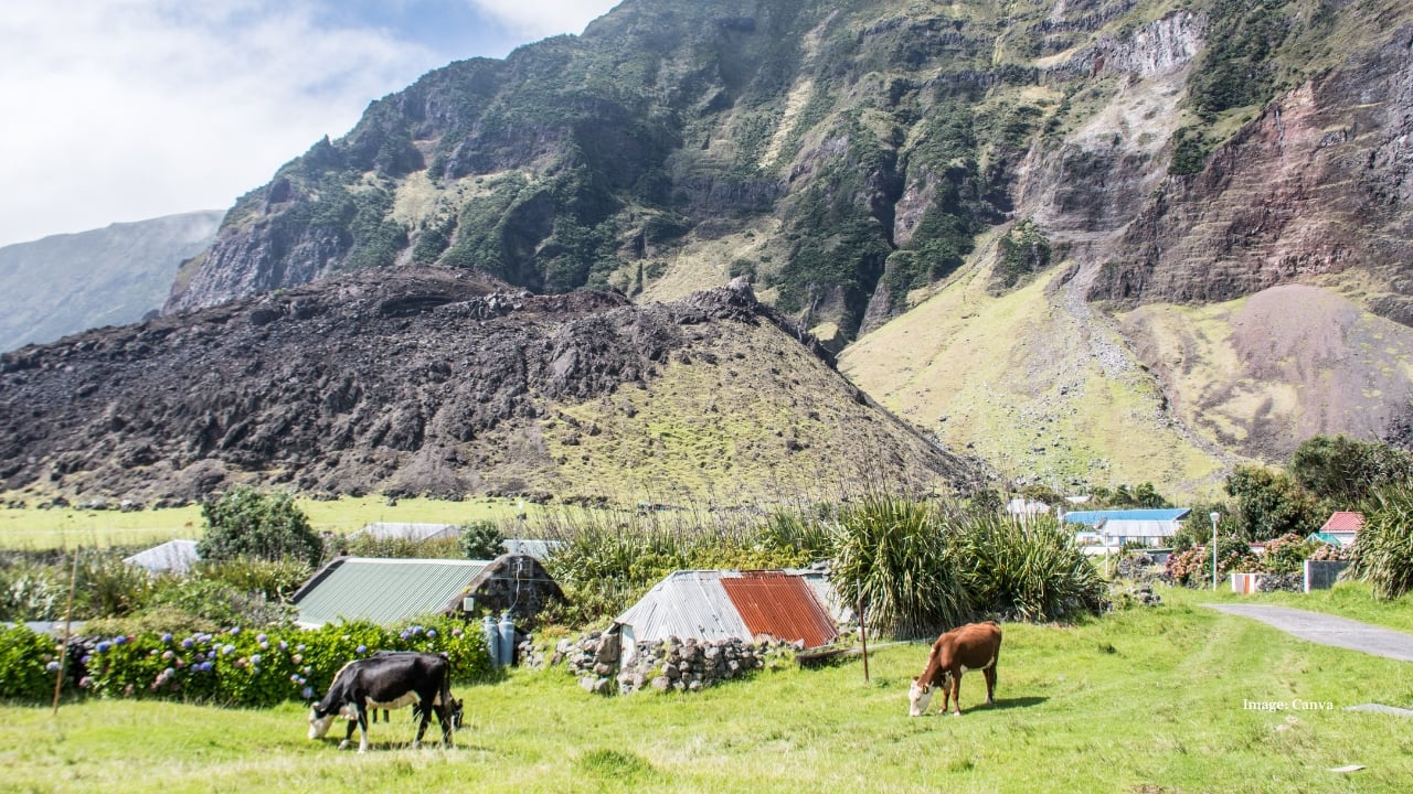 3. Tristan da Cunha, South Atlantic More than 2,400 kilometers from South Africa, Tristan da Cunha is the most remote inhabited island on Earth. Volcanic cliffs, seabird colonies, and a single small settlement make this the ultimate definition of isolation.