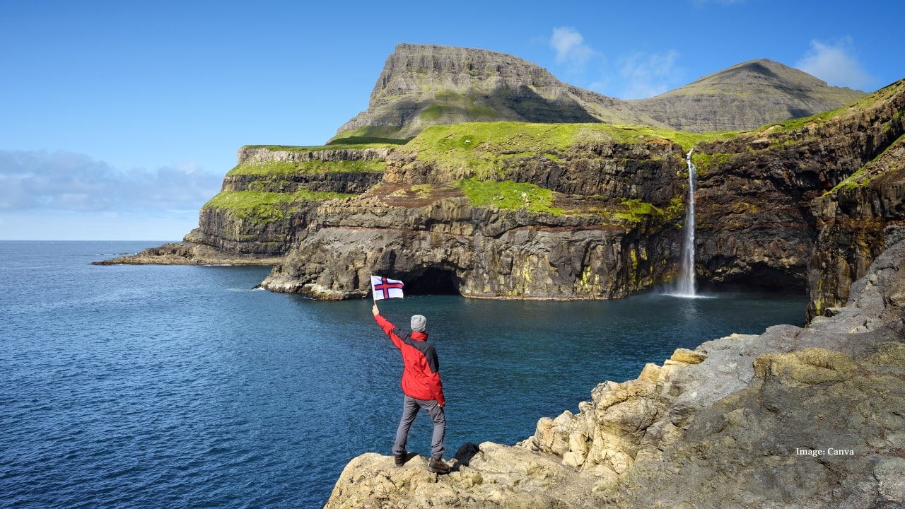 9. Faroe Islands, North Atlantic Between Iceland and Norway lies an archipelago that feels like a dream. The Faroe Islands are all soaring cliffs, grass-roofed cottages, and cascading waterfalls tumbling into the sea. With ever-changing weather and mist-shrouded beauty, this is a place where nature performs in silence.