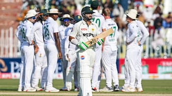 PAK vs SA 2nd Test: South African tail wags to get upper hand over Pakistan (Photo- AFP)
