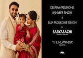 Deepika Padukone, Ranveer Singh and baby Dua shine in their first-ever Sabyasachi family photoshoot