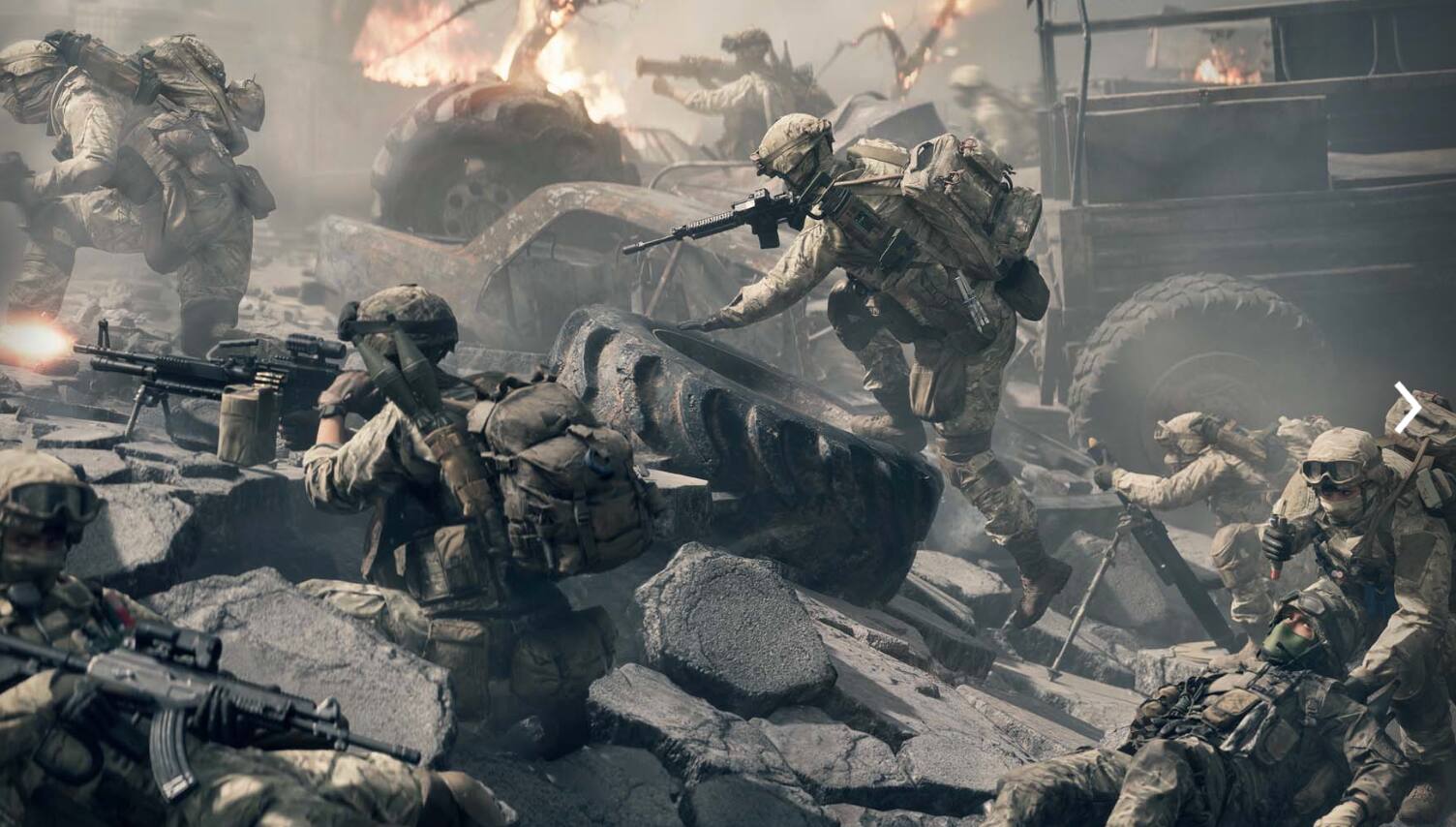  Battlefield 6 After a turbulent phase with Battlefield 2042, the franchise returns to its classic roots. Battlefield 6 brings back defined classes, destructible environments, and massive multiplayer battles. The single-player campaign focuses on a Marine Raider unit caught in a near-future conflict with a private military organisation. The tone is gritty, cinematic, and built around teamwork — a clear nod to what made the early games iconic.