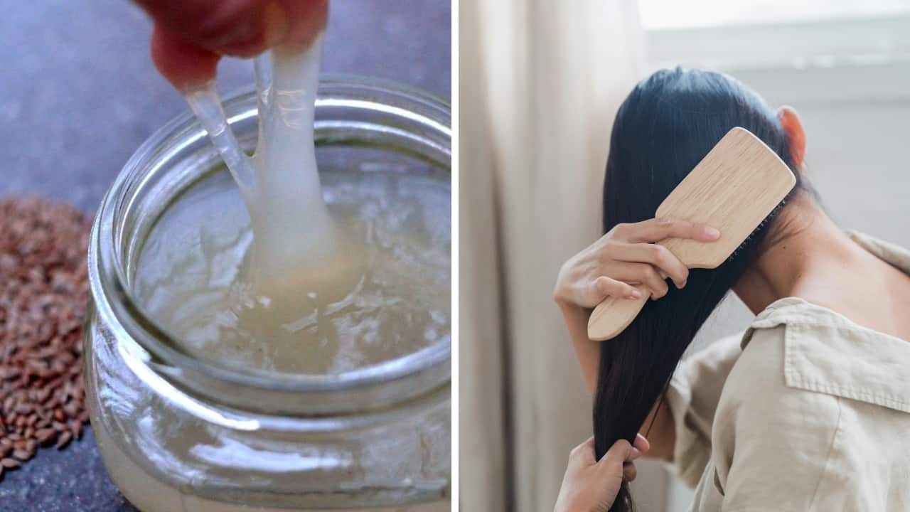 This 4-minute homemade flaxseed gel could be your secret to frizz-free hair