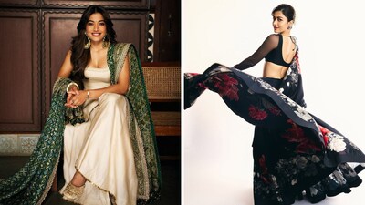 Rashmika Mandanna looks breathtaking in traditional ensembles: Top picks from her ethnic wardrobe