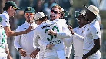 South Africa defeated India at the Eden Gardens. (AP Image)