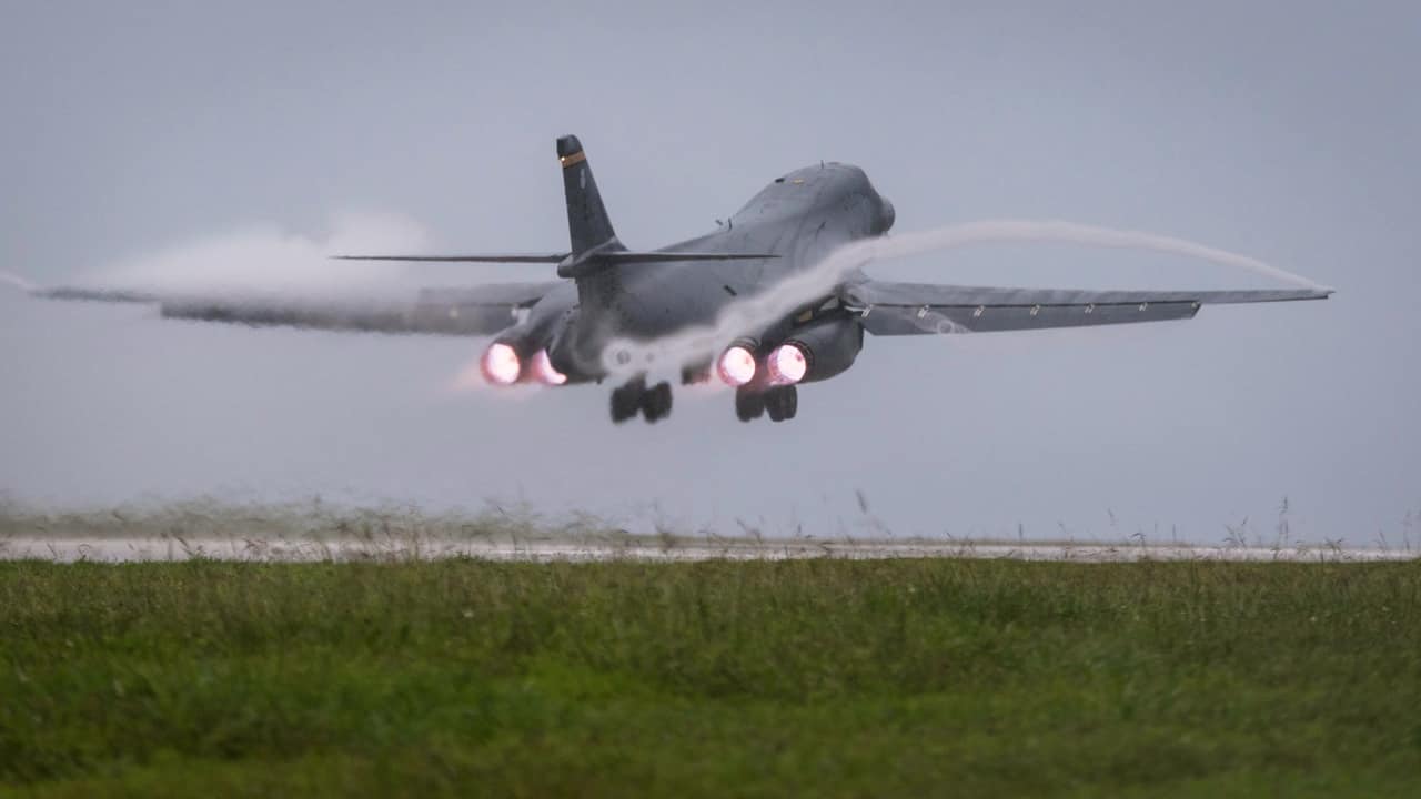 B-1 bombers over the Caribbean: U.S. military build-up sparks fears of action in Venezuela