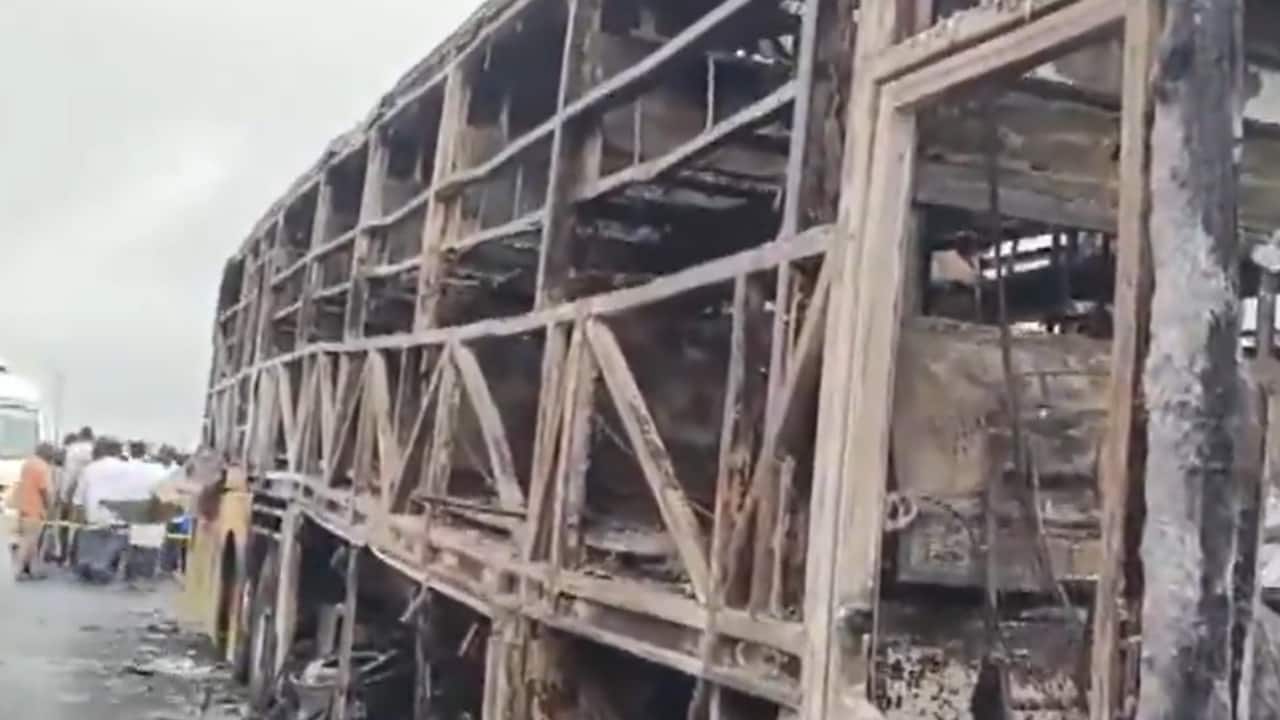 Kurnool bus fire victim's kin narrate ordeal: 'I wish my daughter never got that job...'