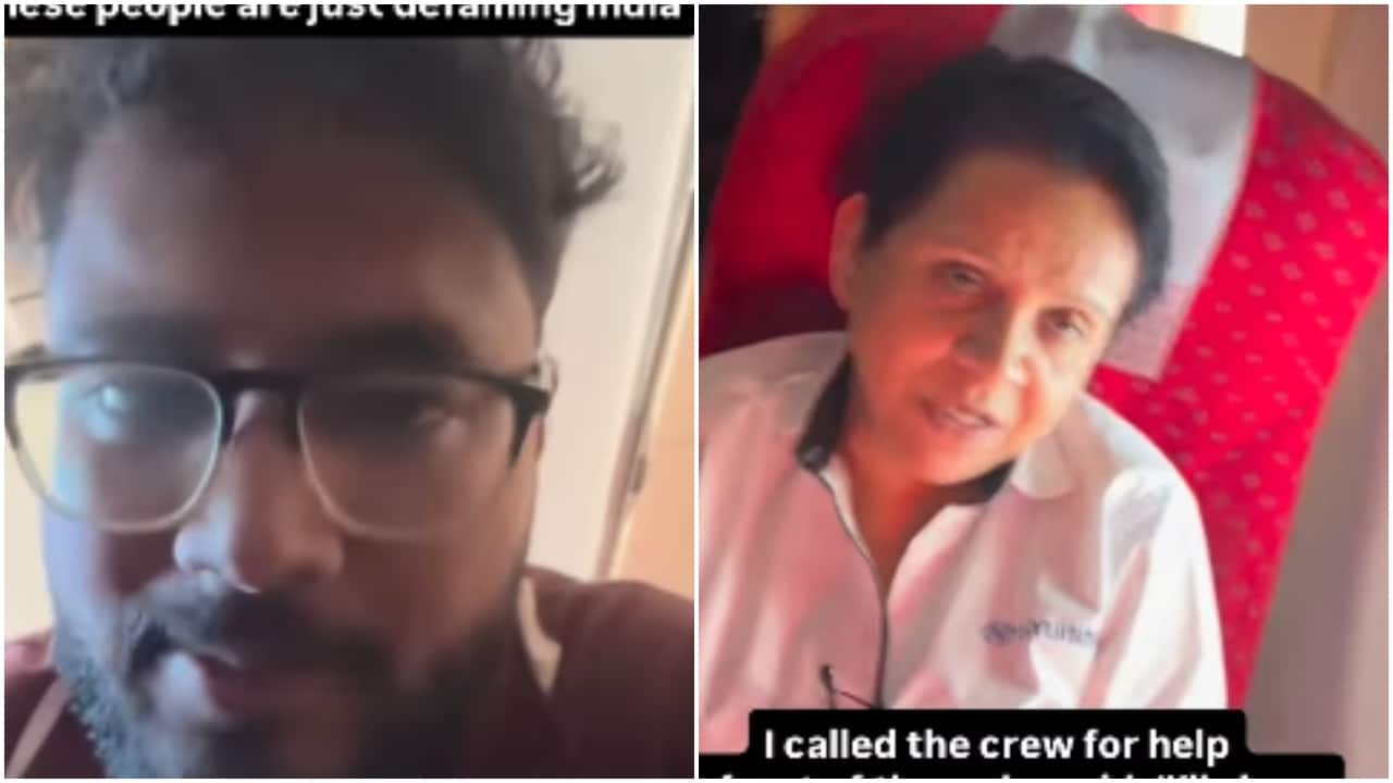 Air India passenger threatens influencer for not speaking Marathi: 'I'll show you what badtameezi is'