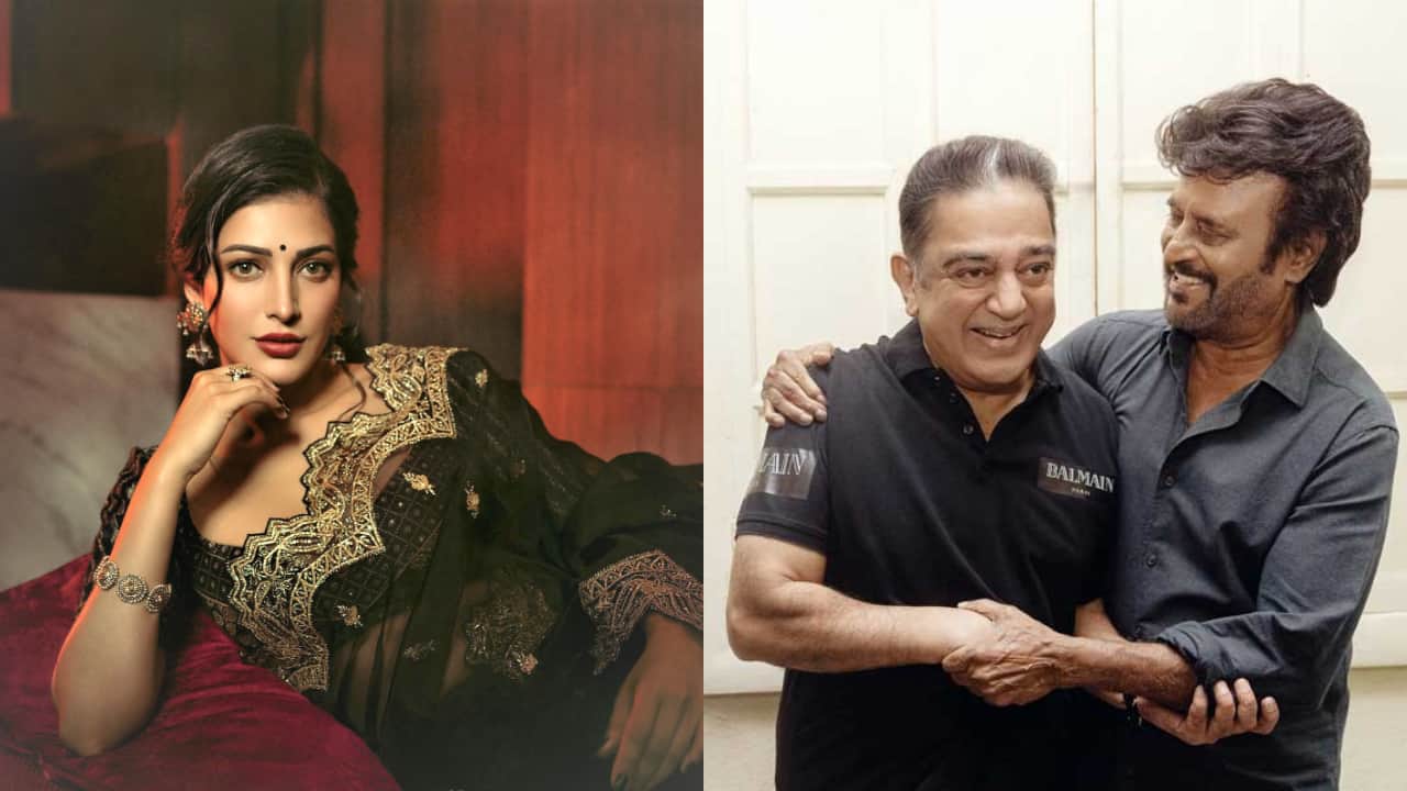 Shruti Haasan on Kamal Haasan-Rajinikanth collaboration: “We also wish for it, we are also waiting like you&quot;