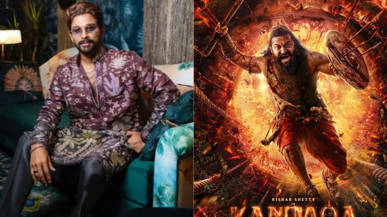 Allu Arjun praises Rishab Shetty's Kantara: Chapter 1, writes, &quot;I was in a trance watching it&quot;