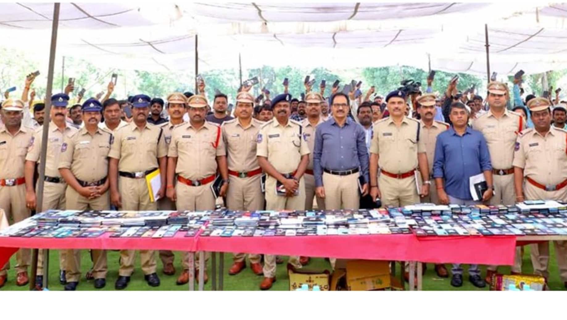 Cyberabad police recover 1,061 stolen mobiles worth Rs 3.2 crore in 45 days using CEIR system