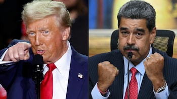 Trump signals possible talks with Maduro but won't rule out military move