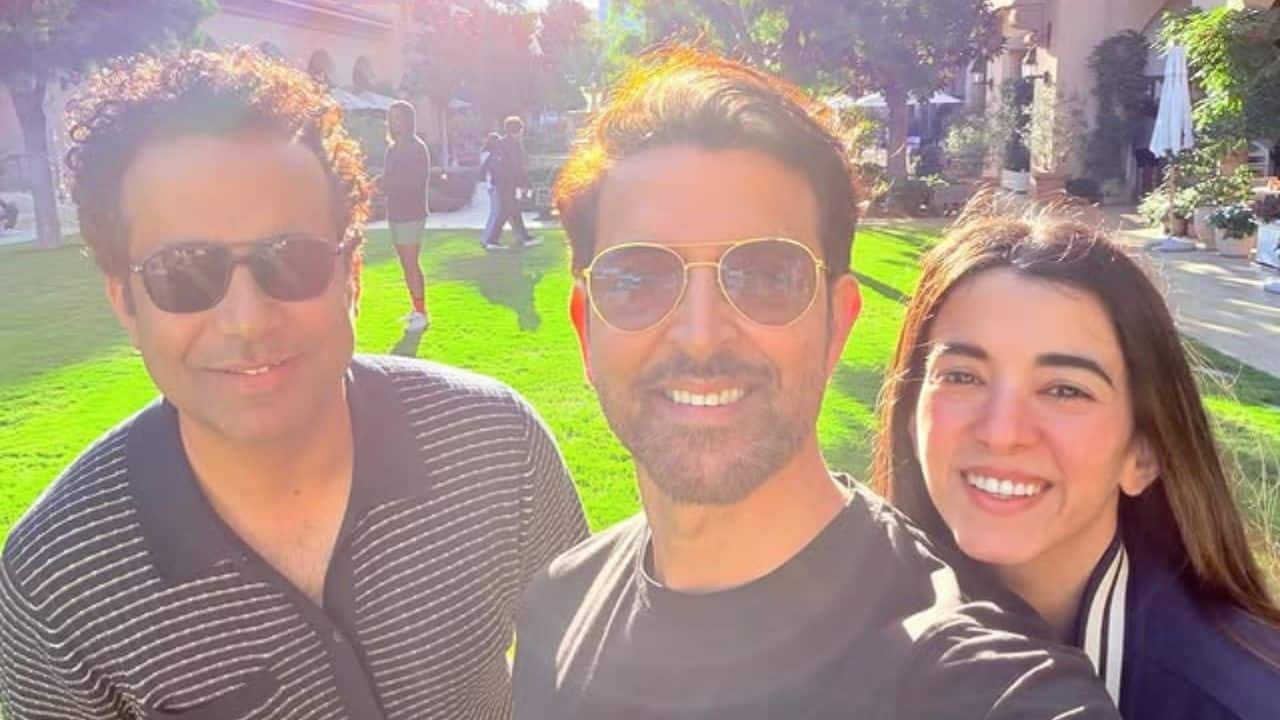 Hrithik Roshan enjoys sun-soaked vacation with girlfriend Saba Azad and fimmaker Danish Renzu: See pics