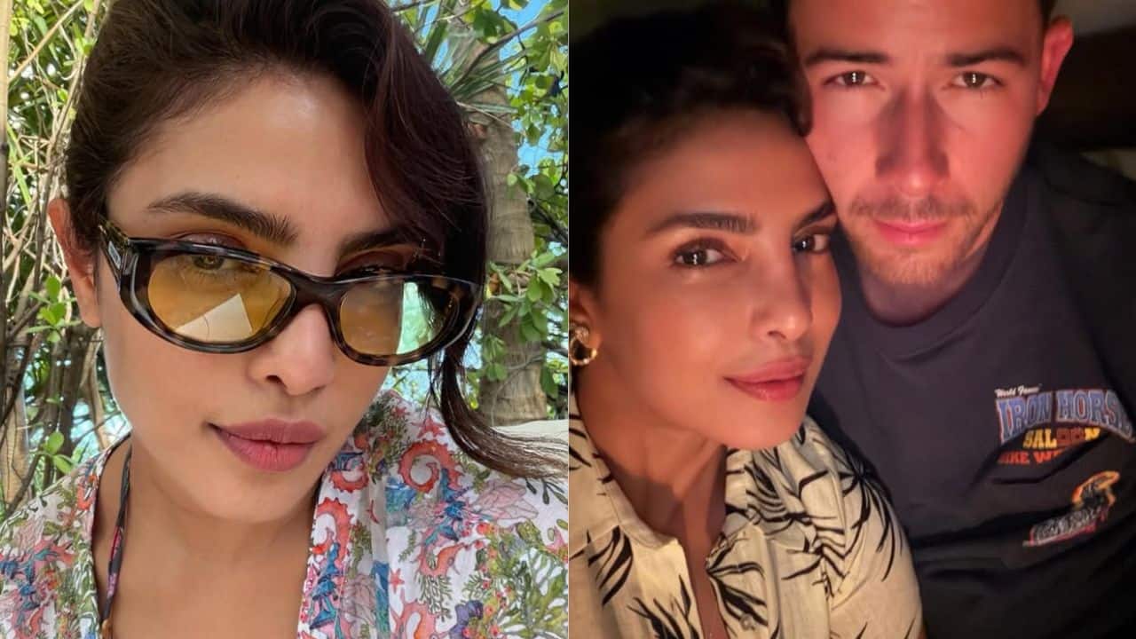 Priyanka Chopra shares playful ‘take #37’ selfies from her beach getaway; Nick Jonas joins in for an adorable pic