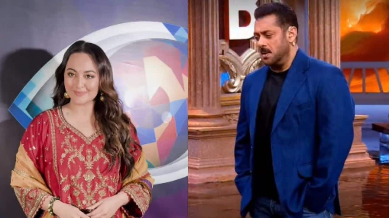 Sonakshi Sinha joins Salman Khan on Bigg Boss 19 Weekend Ka Vaar to promote Jatadhara, watch here