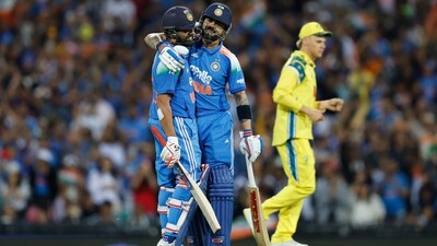 Rohit Sharma and Virat Kohli. (Photo: BCCI)
