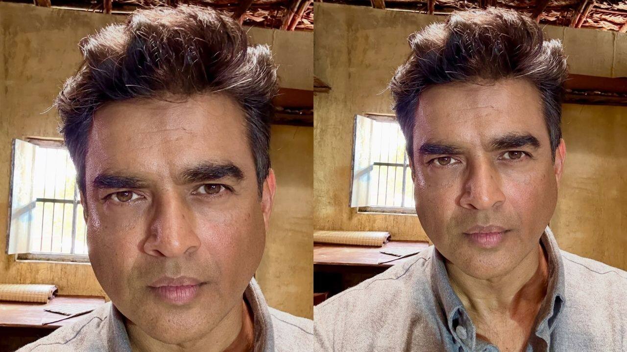 R. Madhavan’s new look from G.D. Naidu sets the internet abuzz: “Another day, another look… Life on set goes on”
