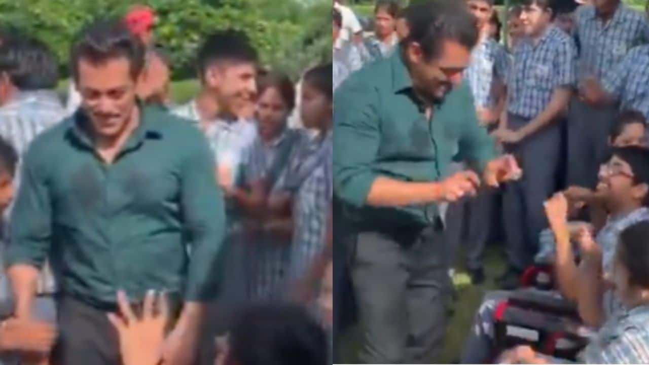 When Salman Khan's dance with Down Syndrome children won hearts, watch