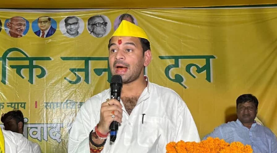 JJD leader Tej Pratap Yadav's poll pitch: Cricket stadium in Mahua, India-Pak faceoff