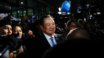 Thailand’s Prime Minister Anutin Charnvirakul. Bloomberg