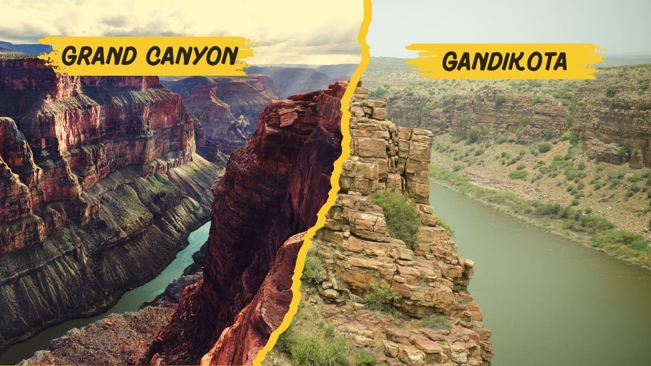 <strong>2. Skip the Grand Canyon, Go to Gandikota, Andhra Pradesh</strong><br />Gandikota is India’s very own Grand Canyon—raw, rugged, and breathtaking. Carved by the Penna River, its ancient fort and crimson-hued gorges create a view so dramatic, it feels almost cinematic. (Image: Canva)