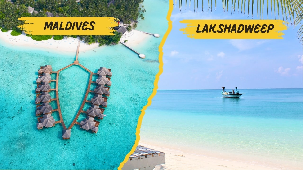 <strong>4. Skip the Maldives, Go to Lakshadweep</strong><br />Azure lagoons, coral reefs, and powdery beaches—Lakshadweep feels like the Maldives, minus the crowds and luxury price tags. It’s the perfect island escape for diving, kayaking, or doing absolutely nothing at all. (Image: Canva)