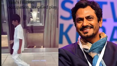 Nawazuddin Siddiqui shares rare glimpse of his son Yani, writes, "his full-time occupation is play"
