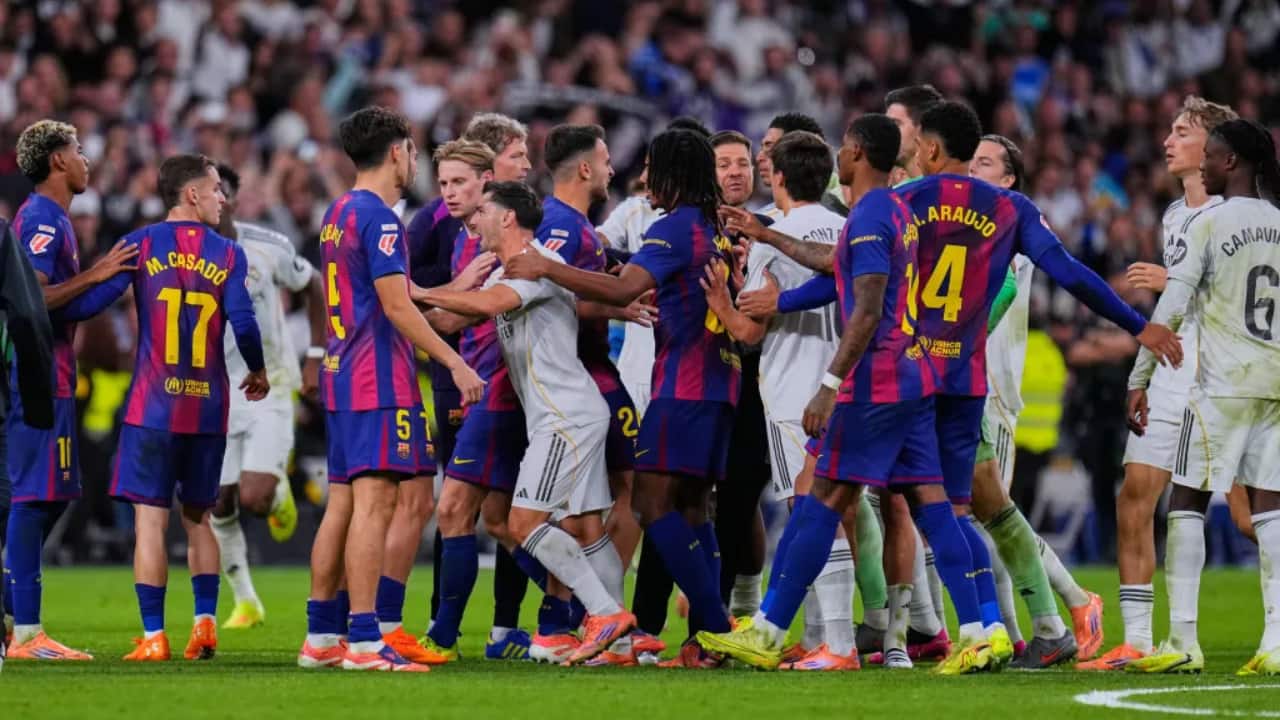 Real Madrid vs Barcelona: What Vinicius Jr said to Lamine Yamal - details of ugly El Clasico brawl emerge Real Madrid vs Barcelona: What Vinicius Jr said to Lamine Yamal - details of ugly El Clasico brawl emerge