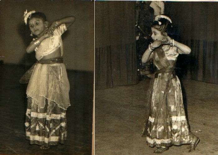 Shovana Narayan as a child. (Images courtesy Shovana Narayan)