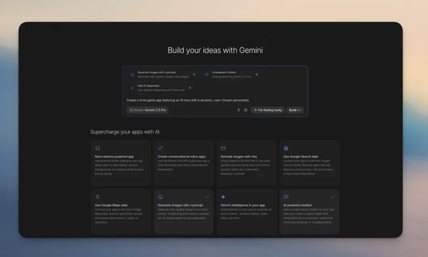 Google introduces Vibe coding Gemini that lets users create apps using AI