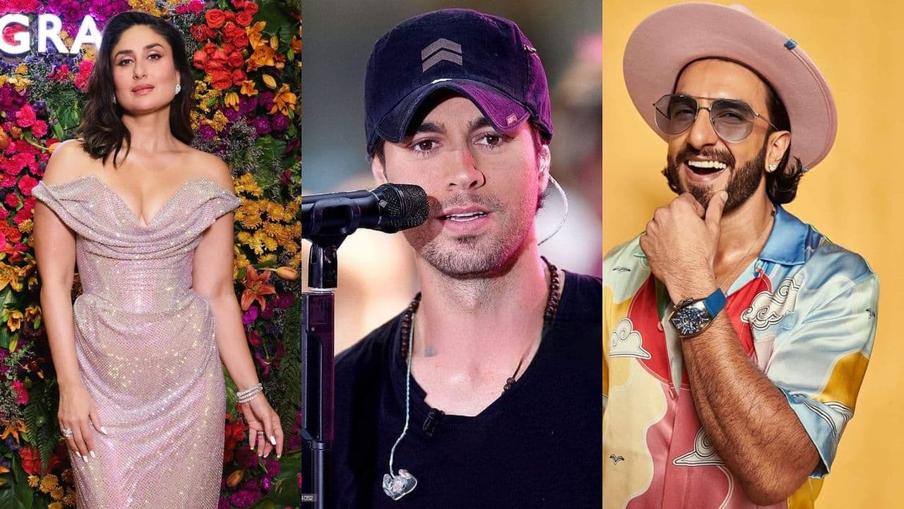 Enrique Iglesias Mumbai concert: Celebs including Kareena Kapoor, Ranveer Singh and others to attend the star-studded concert