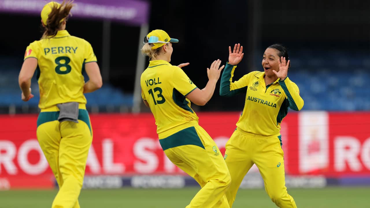 Defending champions Australia have been unstoppable in the ongoing ODI Women’s World Cup 2025-26. The team have progressed to the semi-finals without a single loss. (X/cricketworldcup) Defending champions Australia have been unstoppable in the ongoing ODI Women’s World Cup 2025-26. The team have progressed to the semi-finals without a single loss. (X/cricketworldcup)