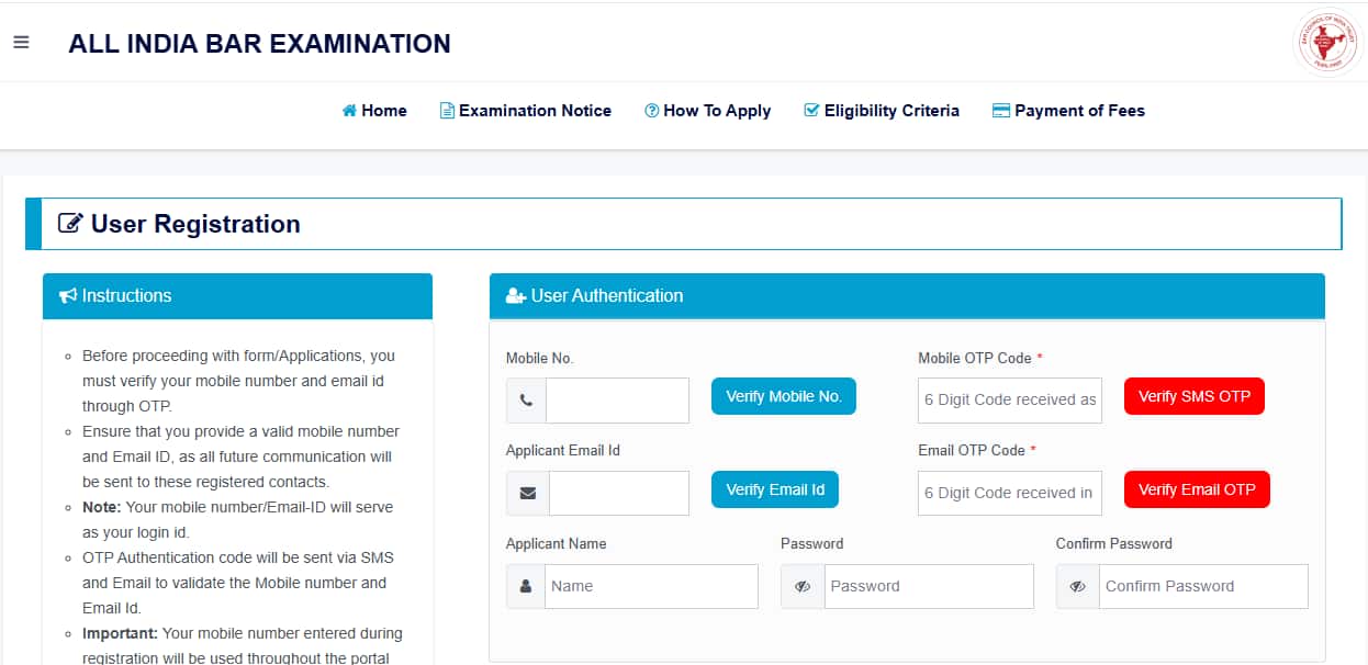 AIBE 20 Registration Closing Today: Direct link and step-by-step guide to apply AIBE 20 Registration Closing Today: Direct link and step-by-step guide to apply