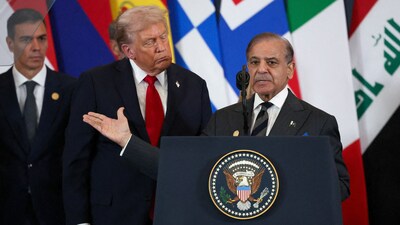 Shehbaz Sharif and Donald Trump