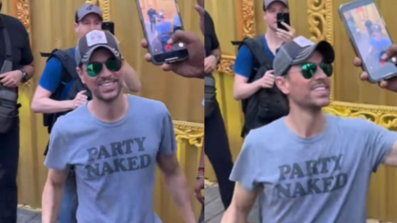 Enrique Iglesias arrives in Mumbai ahead of his concert after 13 years in India: Watch