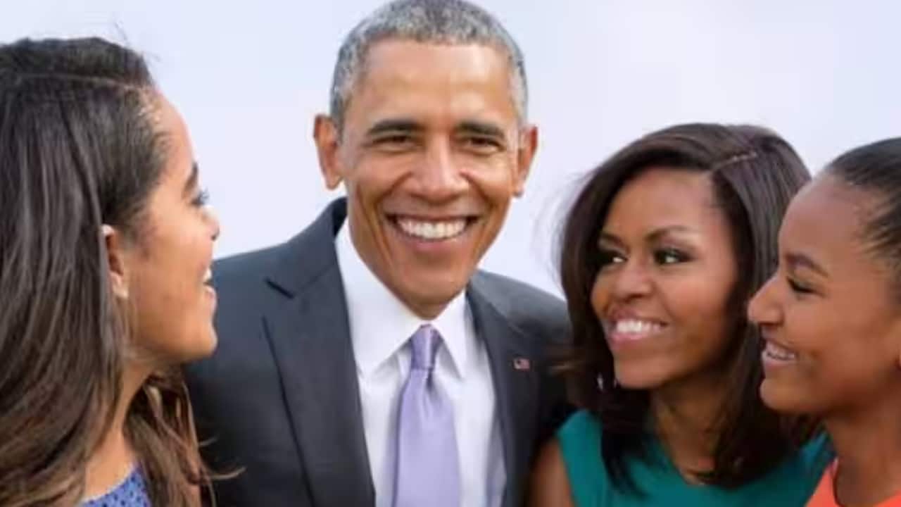 ‘Those shorts seem really short’: Michelle Obama reveals Barack’s protective side to daughters’ outfits