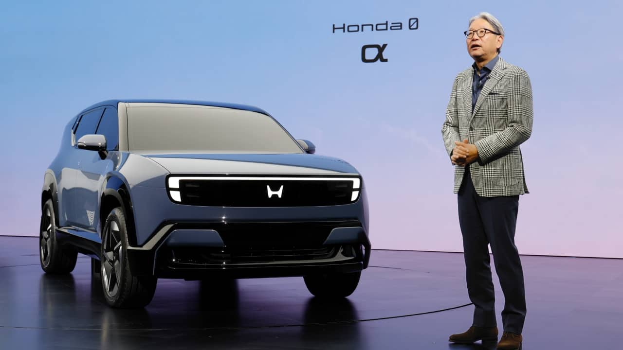 Honda 0 α EV prototype debuts at Japan Mobility Show 2025, company claims India launch in 2027