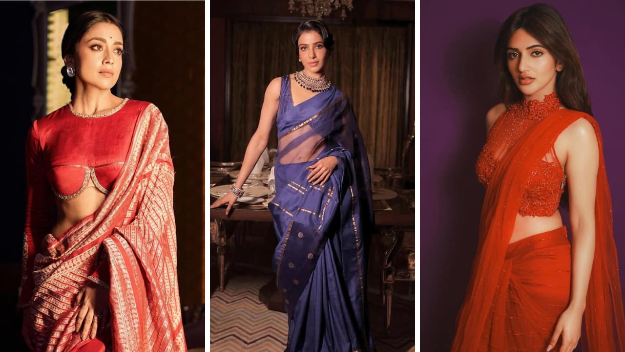 Who's the most beautiful south Indian actress in saree? 9 beauties who charmed us in bold, glamorous saree styles Who's the most beautiful south Indian actress in saree? 9 beauties who charmed us in bold, glamorous saree styles