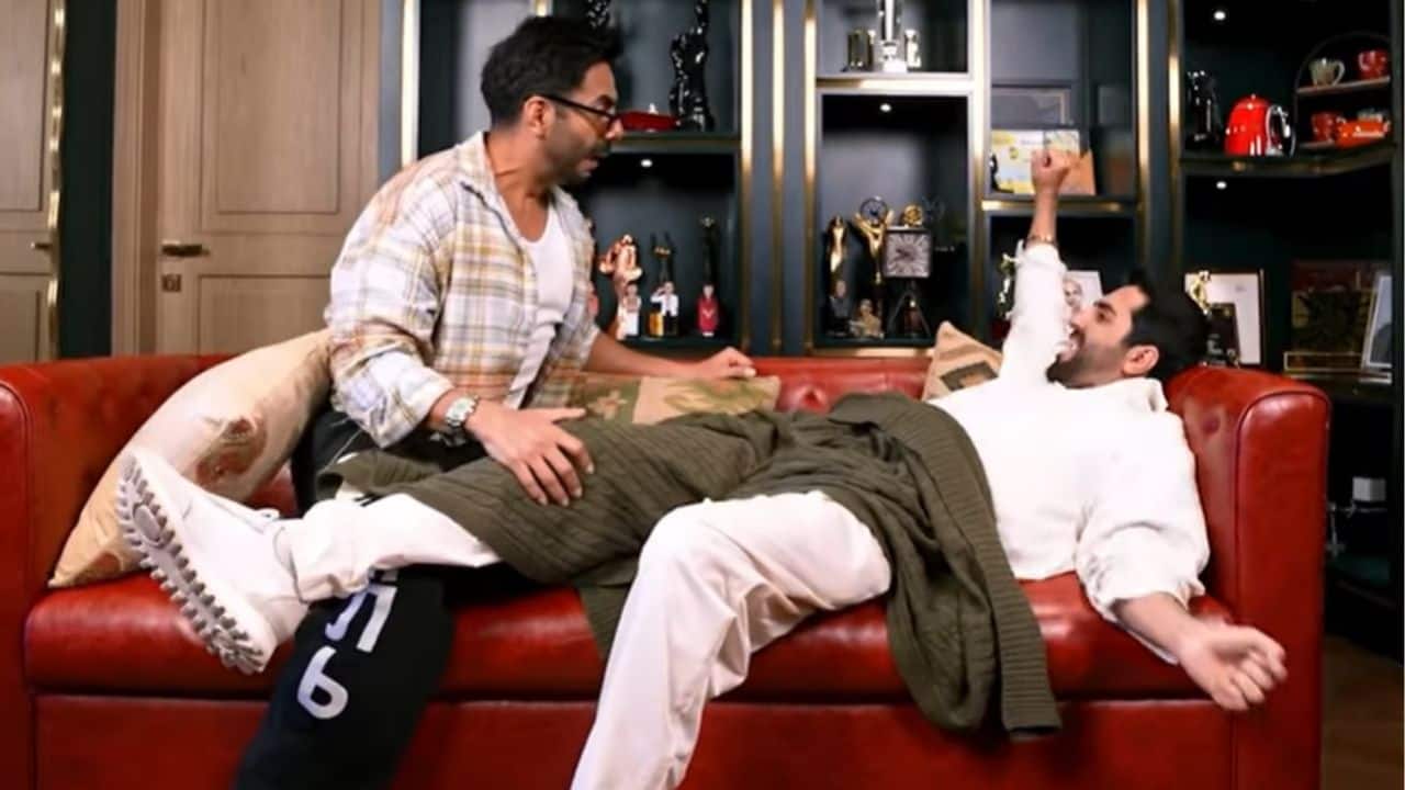 Ayushmann Khurrana and Aparshakti Khurrana celebrate Thamma crossing Rs 100 Crore with a hilarious video