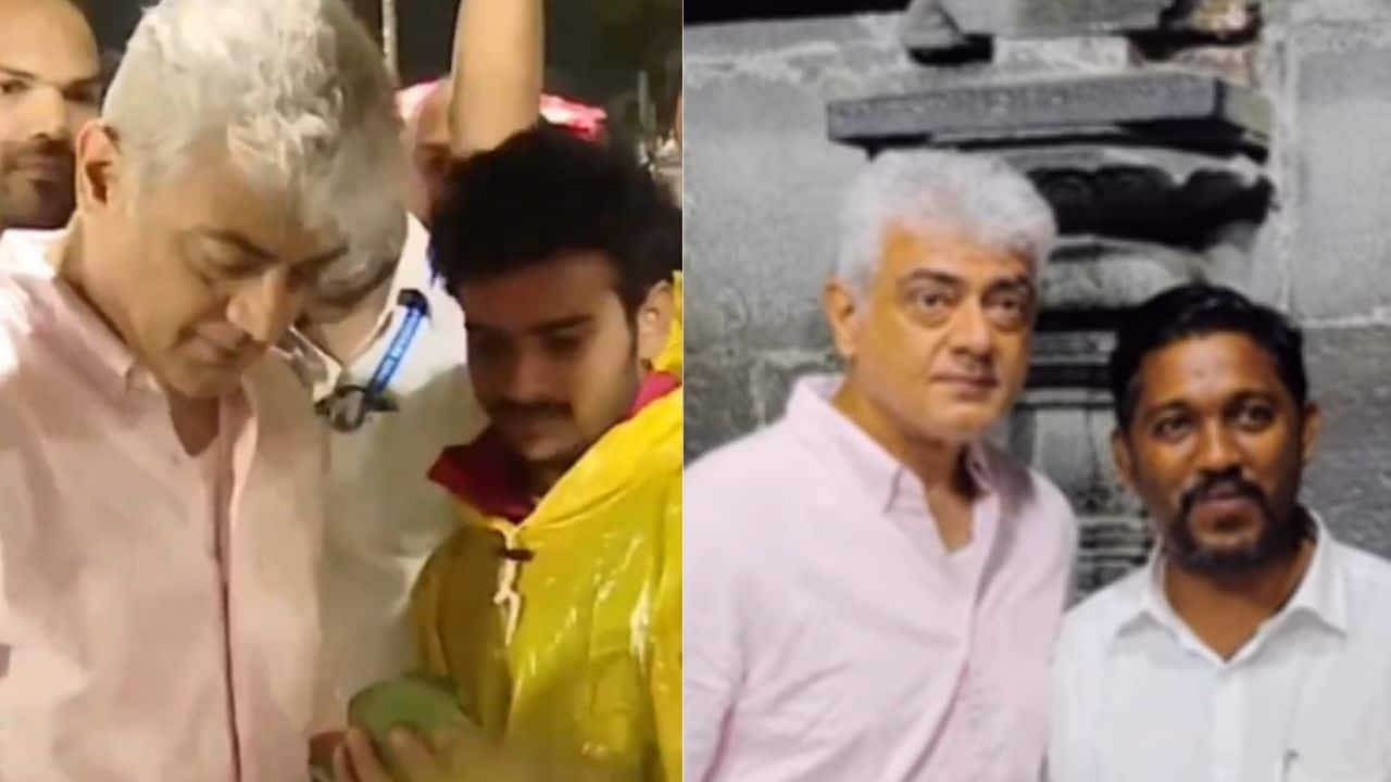 Ajith Kumar waits patiently in Tirumala temple queue, politely asks fans not to shout ‘Thala’