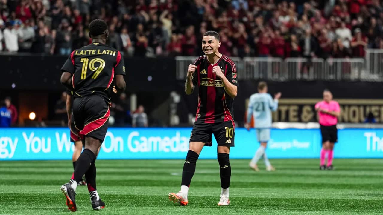 Paraguayan Miguel Almiron ($7.8 million), who plays for Atlanta United, is fourth. (Source: Atlanta United)