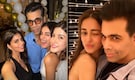 Karan Johar gives a glimpse into Ananya Panday’s star-studded midnight birthday celebration, see pics