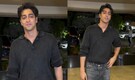 Saiyaara fame Ahaan Panday spotted in new haircut at cousin Ananya Panday's birthday party