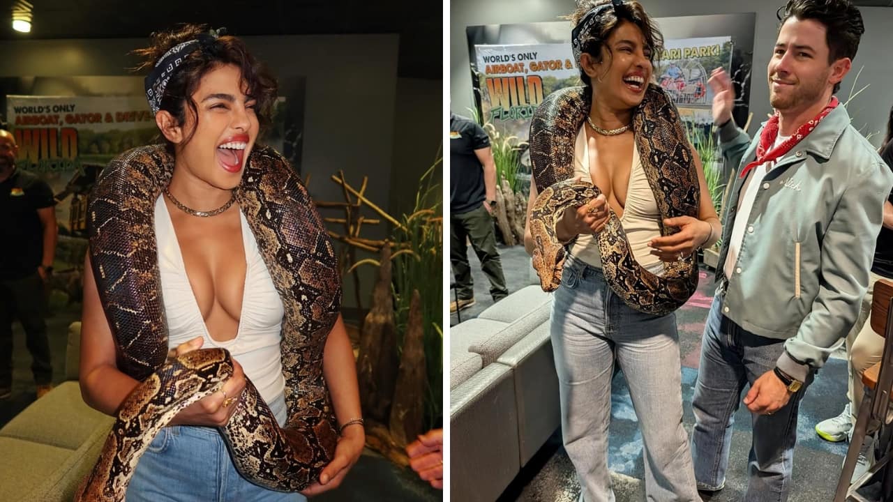 Priyanka Chopra’s bold ‘snake necklace’ look leaves Nick Jonas and the internet stunned