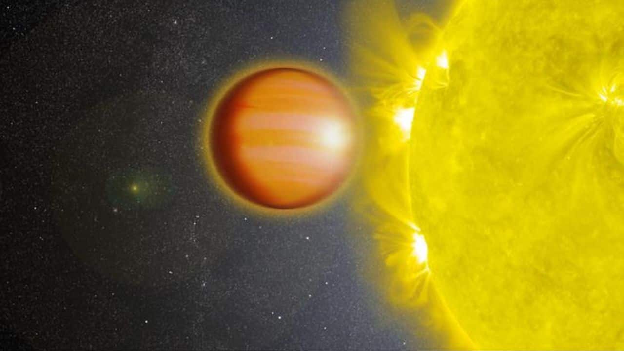 Astronomers create first 3D temperature map of a distant exoplanet's atmosphere