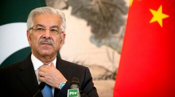 Pakistan Defence Minister Khawaja Asif - File Photo