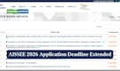 AISSEE 2026 Application Deadline Extended till November 9; Direct Link to Apply Here