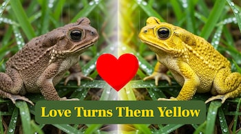 Every Monsoon, These Toads Turn Bright Yellow for Love — Here’s Why
