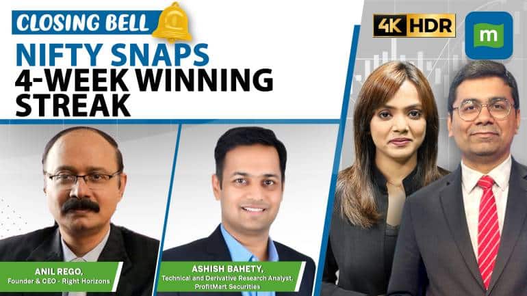 Live: Nifty snaps 4-week gains, slips below 25,800 | Closing Bell