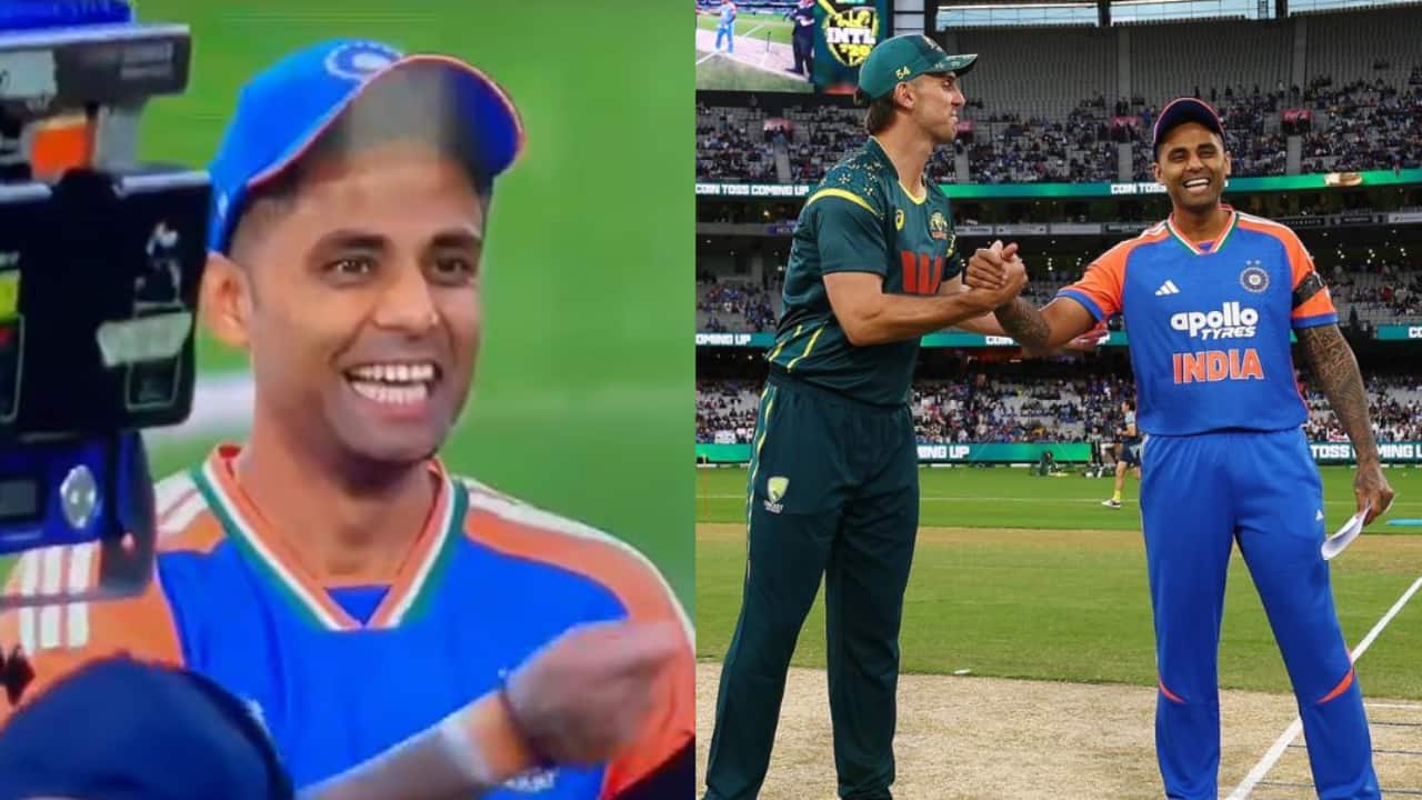 Suryakumar Yadav reacts with ‘Aarti’ gesture as India lose another toss against Australia - VIDEO
